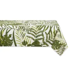Dii Island Palm Printed Tablecloth -  52 X 52