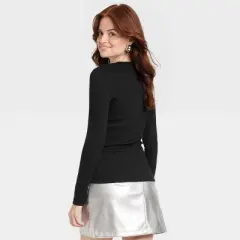 Women's Long Sleeve Slim Fit Crewneck T-Shirt - A New Day&trade;