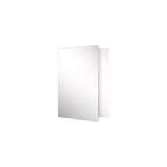 LUX 9 x 12 Presentation Folders Standard Two Pocket 50/Pack White Gloss (SF-101-SG12-50)