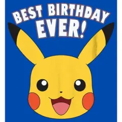 Boy's Pokemon Pikachu Best Birthday Ever T-Shirt