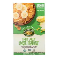 Nature's Path Organic Fruit Juice Corn Flakes Cereal - Case of 12/10.6 oz