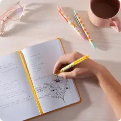 U Brands 6ct Laguna Gel Ink Pens Saccharine Fields