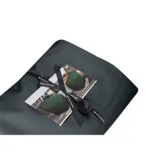 Eevelle 42" Meridian Square Table Fire Pit Cover Charcoal Gray