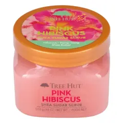 Tree Hut Pink Hibiscus Shea Sugar Body Scrub - 18oz