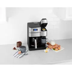 Cuisinart Combo 12 Cup and Single-Serve Grind and Brew Coffee Center - SS-GB1NAS