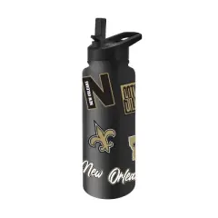 NFL New Orleans Saints Dreamweave Quencher Bottle - 34oz