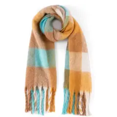 Shiraleah Plaid Elodie Scarf