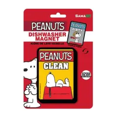 Gamago Peanuts Snoopy & Ace Double-Sided Dishwasher Magnet