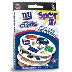 MasterPieces Officially Licensed NFL New York Giants Spot It Game for Kids and Adults