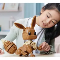 MEGA Pok&eacute;mon Jumbo Eevee Building Set - 824pcs