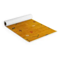 Becky Bailey Cactus Silk In Gold (6mm) 70" x 24" Yoga Mat - Society6