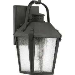 Quoizel Lighting Carriage 1 - Light Sconce in  Mottled Black