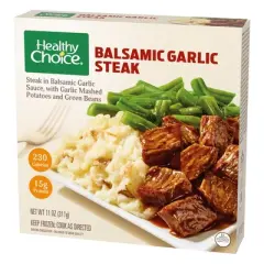 Healthy Choice Plated Meals Frozen Balsamic Steak - 11oz