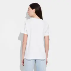 Women's Care Bears Rainbow Short Sleeve Graphic T-Shirt - White