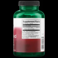 Swanson Odorless Garlic 500 mg 200 Capsules