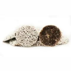 Blair Candy - Dark Chocolate Nonpareils &ndash; Dark Chocolate Discs with Sprinkles - Available in 1, 2, 3, and 5 Pound Resealable Bags