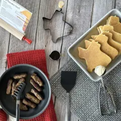 R&M International Set of 3 Tongs, Black