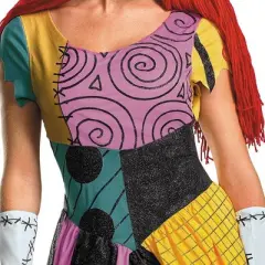 Adult Disney the Nightmare Before Christmas Sally Deluxe Halloween Costume Dress