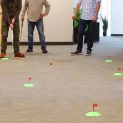 GoSports Pure Putt Challenge Mini Golf Game - 14pc