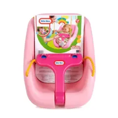 Little Tikes 2-in-1 Snug n Secure Toddler/Bucket Swing - Pink