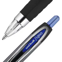 uni-ball uniball 207 Retractable Gel Pens Bold Point 1.0mm Blue Ink Dozen (1790896)