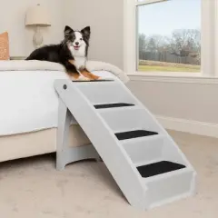 PetSafe CozyUp Folding Pet Steps - Gray