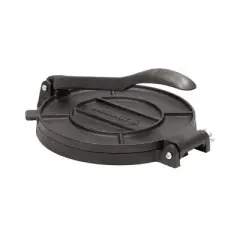 Stansport Pre-Seasoned Cast Iron Tortilla Press - 8 Inch