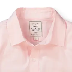 Hope & Henry Men's Linen Button Down Shirt