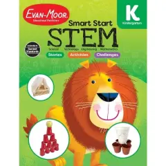 Smart Start: Stem, Kindergarten Workbook - by  Evan-Moor Educational Publishers (Paperback)