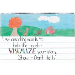 Pacon Picture Story Chart Tablet, 24 x 16 Inches, 25 Sheets