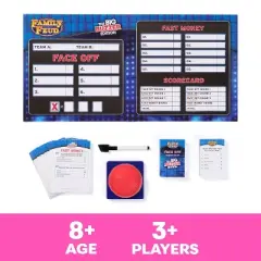 Family Feud The Big Buzzer Edition Party Card Game