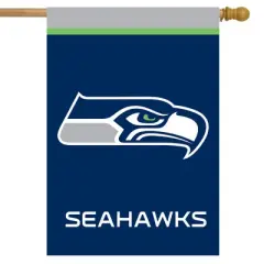 Briarwood Lane Seattle Seahawks House Flag NFL Licensed 28" x 40"