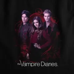 Women's Vampire Diaries Company of Three Sleeveless Crop Top Tank