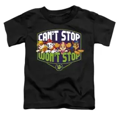 Toddler Boys' Paw Patrol Can'T Stop Won'T Stop T-Shirt Black