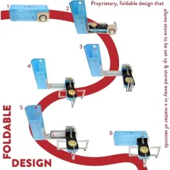 GasOne Camp Stove Compact Butane Stove with Carrying Case - Foldable Portable Stove, GS-8300