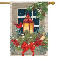 Briarwood Lane Magic Of The Season Winter House Flag Cardinals La