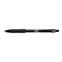 MyOfficeInnovations Aura Retractable Gel Pens Medium Point Black Ink Dozen MYO2072167