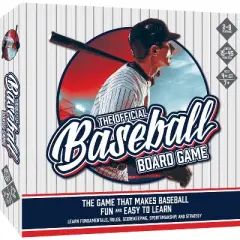 The Official Baseball Board Game - Classic Family Fun for 2-8 Players, Ages 7+