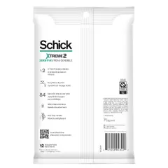 Schick Xtreme2 Sensitive Men's Disposable Razors - 12ct