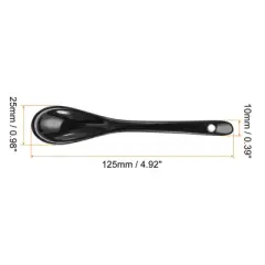 Unique Bargains Ceramic Home Kitchen Restaurant Tea Coffee Stirring Spoons