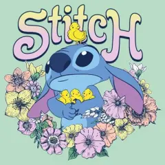 Girl's Lilo & Stitch Springtime Stitch T-Shirt