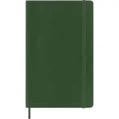 Moleskine 5"x8.25" 2026 12 Months Weekly Notebook Large Myrtle Green Soft