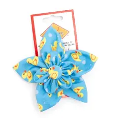 The Worthy Dog Rubber Duck Flower Adjustable Collar Attachment Accessory