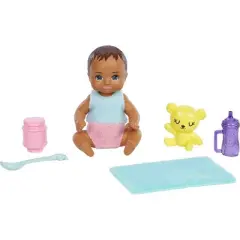Barbie Skipper Doll with Baby Figure and 5 Accessories Babysitters Inc. Playset