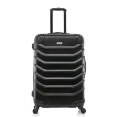 InUSA Endurance Lightweight Hardside Large Checked Spinner Suitcase