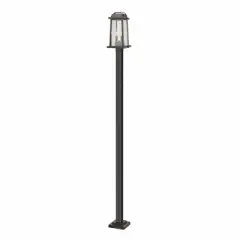 Z-Lite Millworks 2 - Light Post Light in  Oil Rubbed Bronze