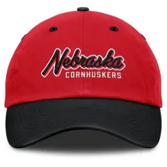 NCAA Nebraska Cornhuskers Unstructured Adjustable Cotton Hat