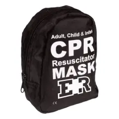 Adult & Infant CPR Mask Combo Kit &ndash; Tactical Black