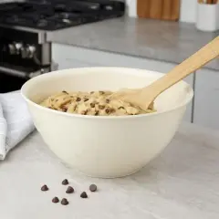 Tribello Large Mixing bowls 5-Quart 169oz - Plastic Salad/Mixing/Serving Bowl