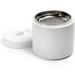 RSVP International , White Stoneware Grease Keeper